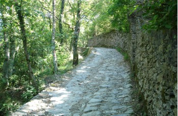 Route von Ruta zum Semaforo Vecchio auf dem Monte di Portofino