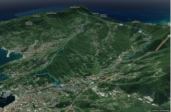 Rundweg mit Start in Rapallo und Ziel in Santa Maria del Campo