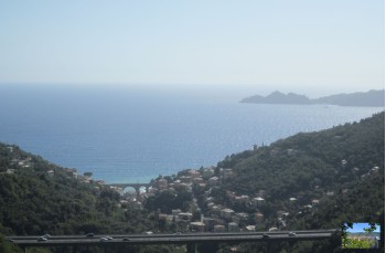 Weg von Zoagli nach Semorile und San Pietro di Rovereto