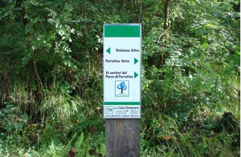 Rundweg auf dem Monte di Portofino von San Lorenzo nach Olmi und Gave