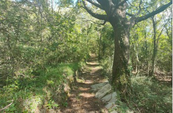 Rundweg von Cavi di Lavagna zu den Rocche di Sant'Anna