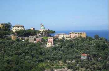 Route zu Fuß von San Rocco di Camogli nach Punta Chiappa