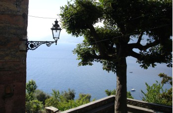 Route zu Fuß von San Rocco di Camogli nach Punta Chiappa