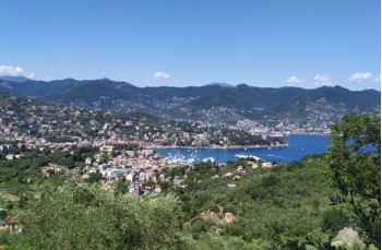 Wanderung zu Fuß von Portofino nach Camogli über Pietre Strette