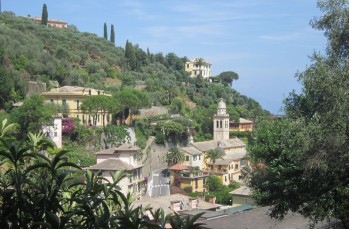 Wanderung zu Fuß von Portofino nach Camogli über Pietre Strette