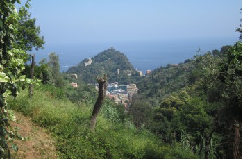 Wanderung zu Fuß von Portofino nach Camogli über Pietre Strette