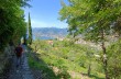 Wanderung zu Fuß von Portofino nach Camogli über Pietre Strette