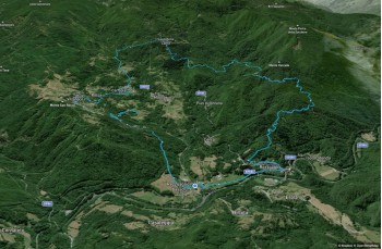 Rundweg im Val d'Aveto mit Start in Rezzoaglio