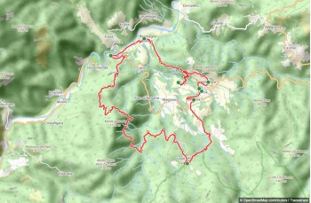 Rundweg im Val d'Aveto mit Start in Rezzoaglio