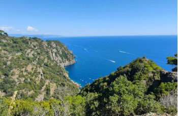 Einer der schönsten Wege des Parks: von San Fruttuoso zur Piazzetta von Portofino
