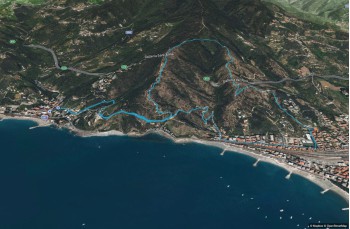 Loop trail from Cavi to Sestri levante