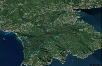 Rundweg Rapallo - San Rocco di Camogli - Semaforo nuovo - S. Margherita ligure