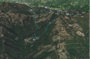 Rundweg mit Start in Chignero zum Manico del Lume