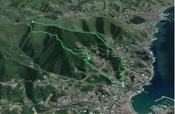 Rapallo - San Bernardo - Monte Castello - Sant' Ambrogio - Rapallo