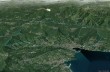 Ein langer Trail von etwa 22 Kilometern auf den Höhen von Rapallo