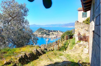 Amazing circular trail of Punta Manara in Sestri Levante.