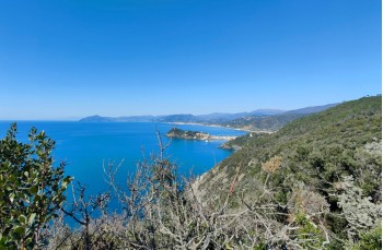 Amazing circular trail of Punta Manara in Sestri Levante.