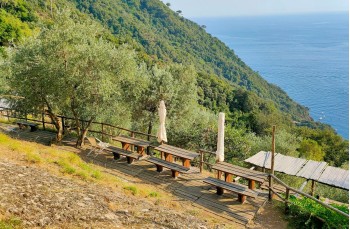 Trekking auf einigen weniger begangenen Wegen des Monte di Portofino