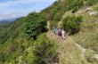 Ein langer Trail von etwa 22 Kilometern auf den Höhen von Rapallo