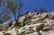 Ein langer Trail von etwa 22 Kilometern auf den Höhen von Rapallo