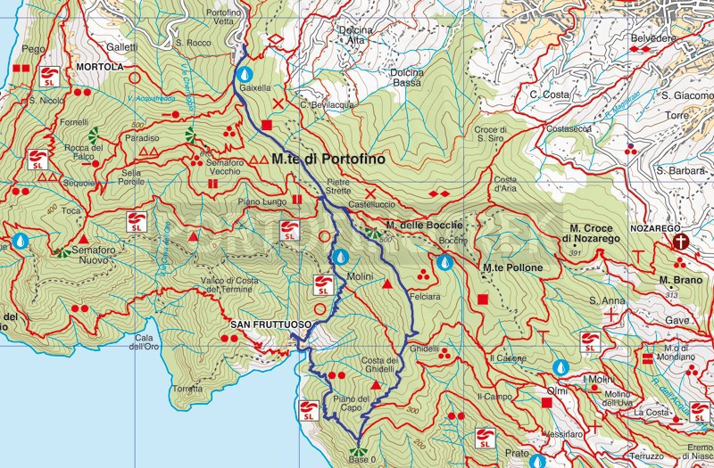 Portofino Vetta - Base 0 - San Fruttuoso - Pietre strette