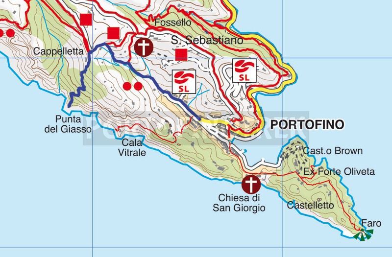 Portofino - Punta del Giasso