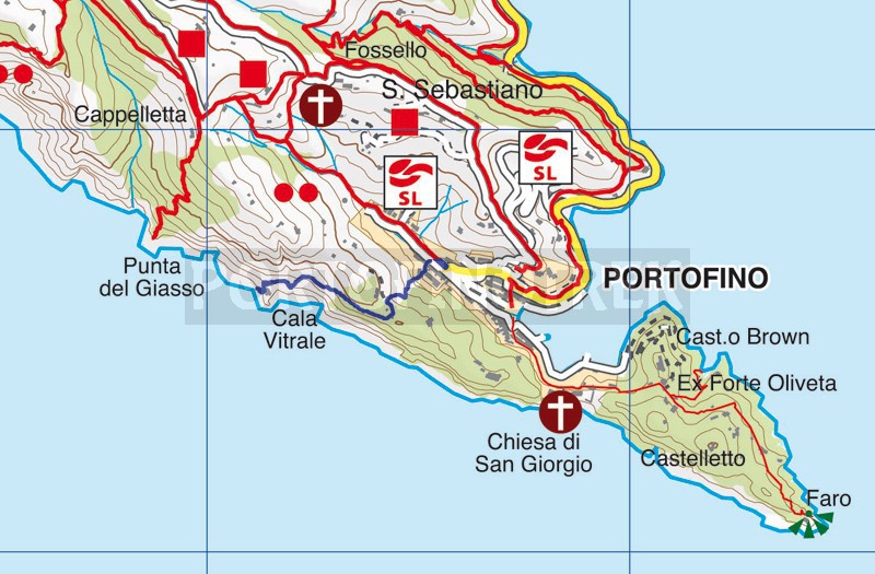 Portofino - Cala Vitrale