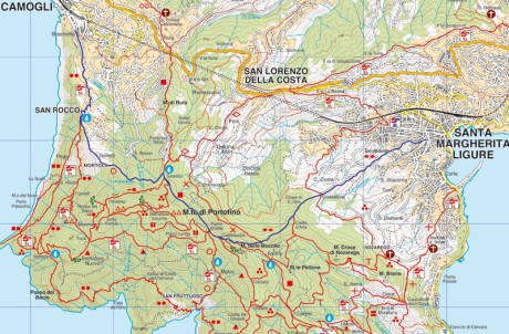 Camogli - San Rocco - Pietre Strette - S. Margherita Ligure