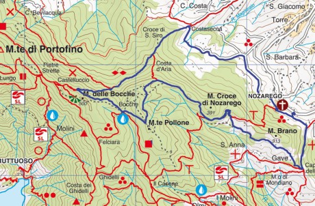 Anello Nozarego - Bocche - Costasecca
