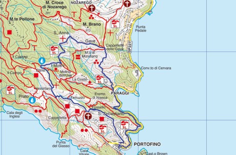 Portofino - Olmi - Gave - Paraggi - Portofino