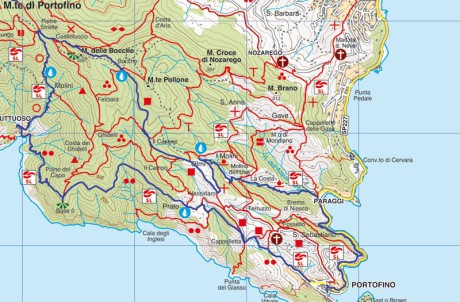 Portofino - Paraggi - Pietre strette - San Fruttuoso - Portofino