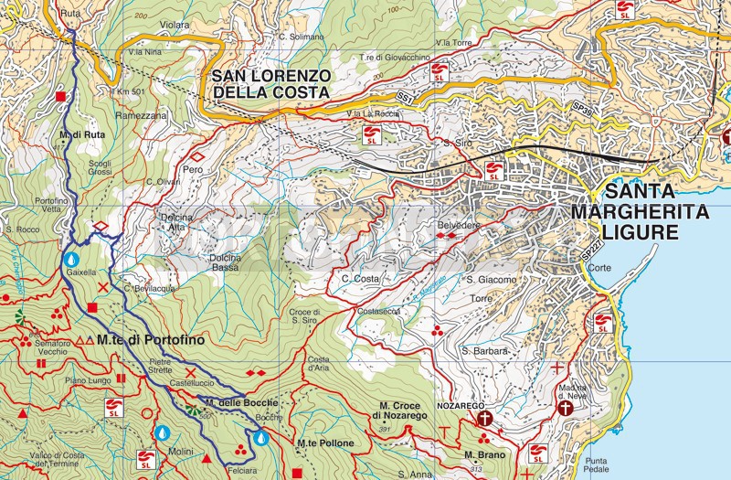 Ruta - Pietre Strette - Felciara - Bocche - Dolcina - Ruta