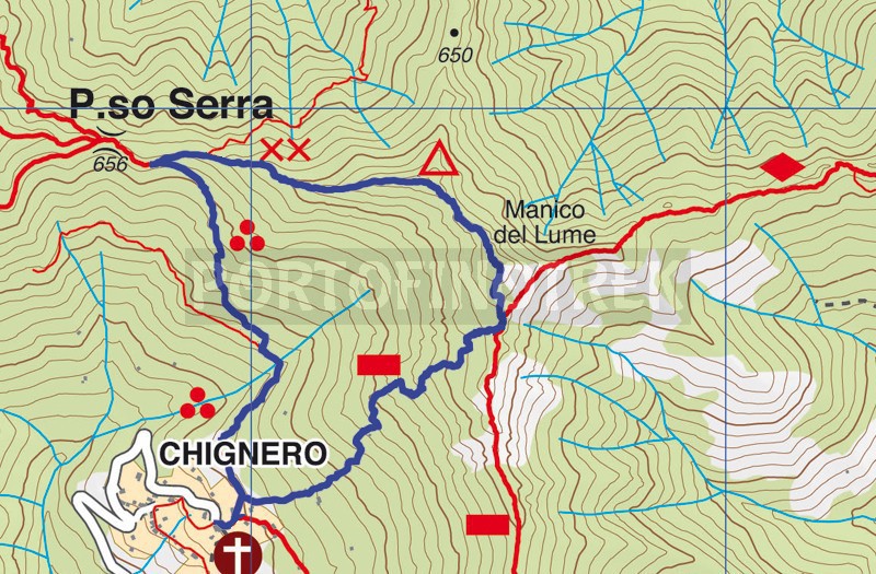 Trail Chignero - Passo Serra - Manico del Lume