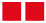 due quadrati rossi