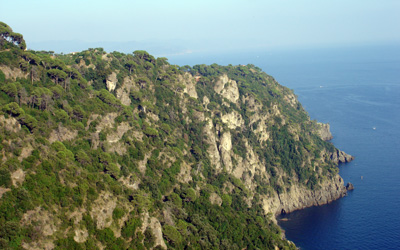 panorama from the Base0-Portofino path
