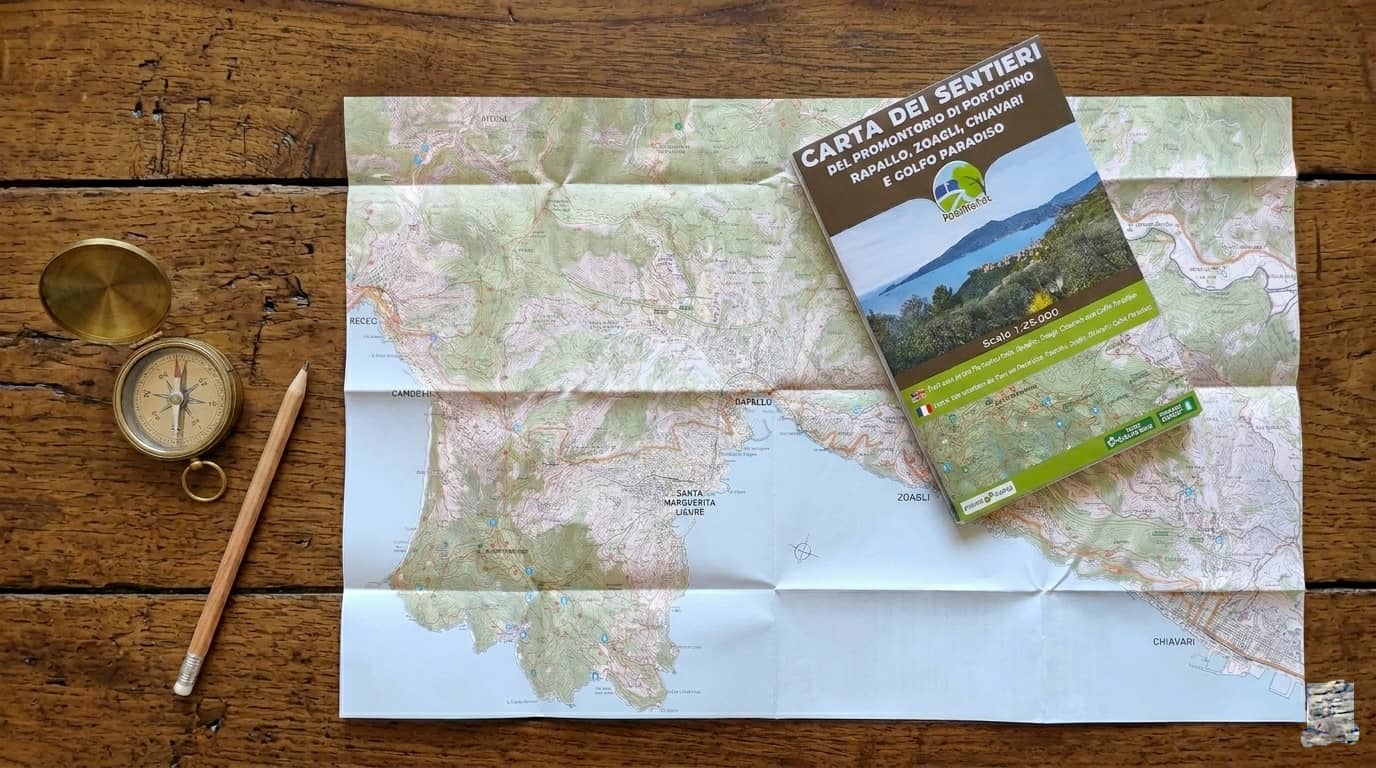 PortofinoTrek trail map