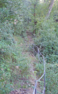 path in the valley of the mills